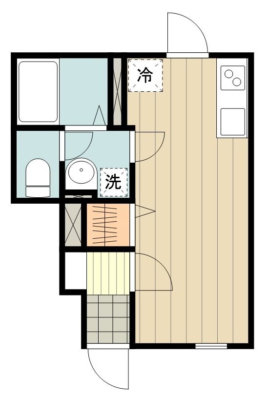 プレシャスコートの物件間取画像