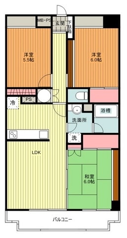 Ｔ．フラッツの物件間取画像