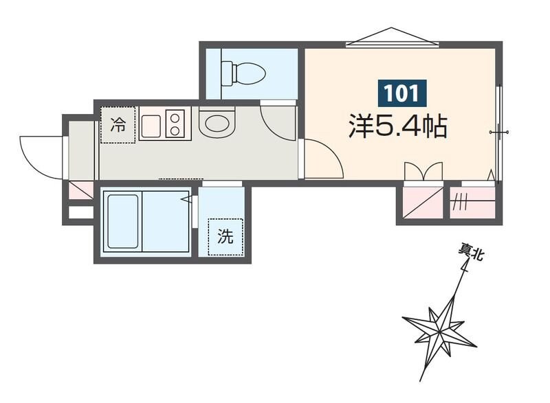 MELDIA矢川IIの物件間取画像