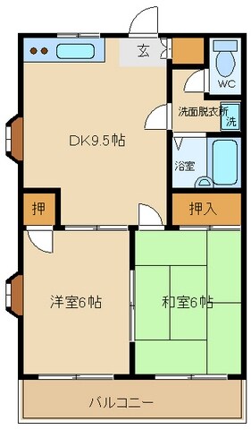 フィールドリッチの物件間取画像