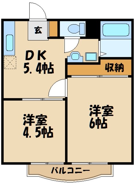 物件間取画像