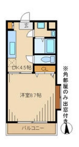 物件間取画像