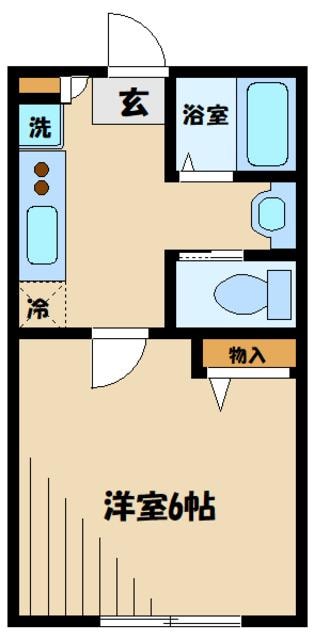 AZEST-RENT西調布の物件間取画像