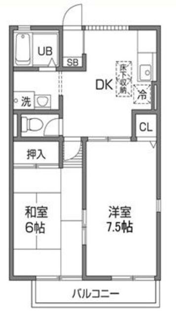 セジュール浜田山の物件間取画像