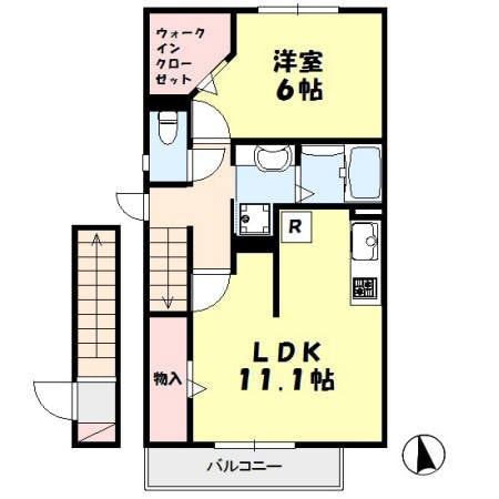 Ｍ．ＥＵＰＨＯＲＩＡの物件間取画像