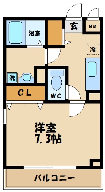 メゾンルーク山栄の物件間取画像