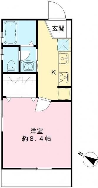 ユニヴェール華の物件間取画像