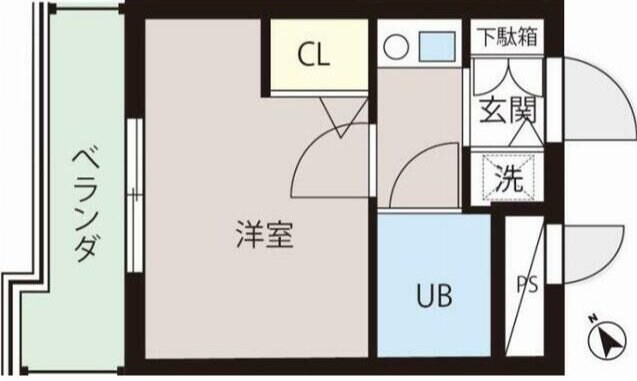 ジョイフル西荻窪七番館の物件間取画像