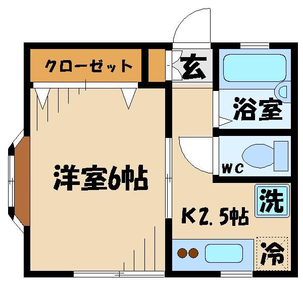 エスポワールの物件間取画像