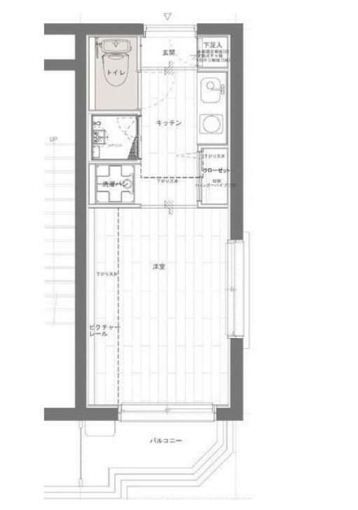 インプルーブ高井戸の物件間取画像