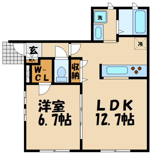 CoCoLeaf世田谷砧の物件間取画像