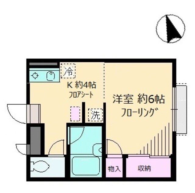 ファミール小林の物件間取画像