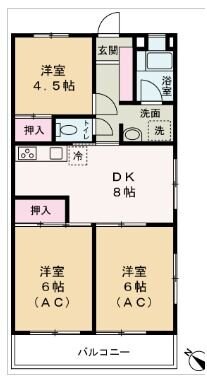 シャトル久我山の物件間取画像