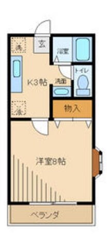 フィオーレの物件間取画像