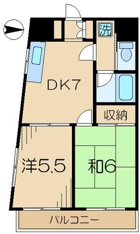 セルーエ三鷹の物件間取画像