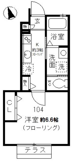 マグノリアの物件間取画像