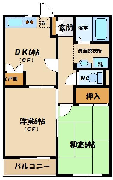 メープルアイの物件間取画像