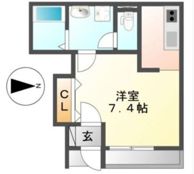 クレシア仙川の物件間取画像