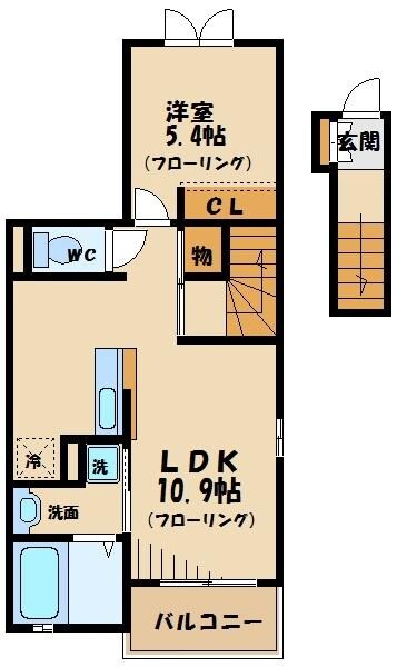 コクリ国領の物件間取画像