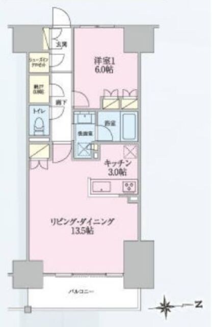 トラープランド翠命館の物件間取画像