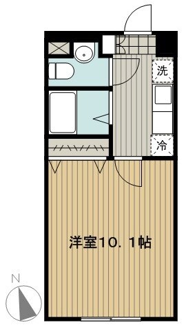 パーク三鷹台の物件間取画像