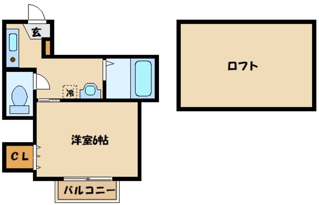 ヒュッケ喜多見の物件間取画像