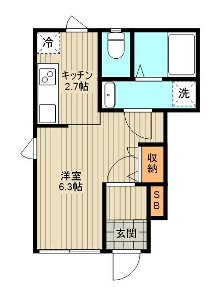 CLARUS　2ndの物件間取画像