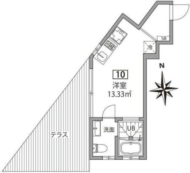 グランエッグス久我山の物件間取画像