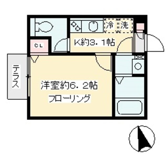 プライムレジデントの物件間取画像