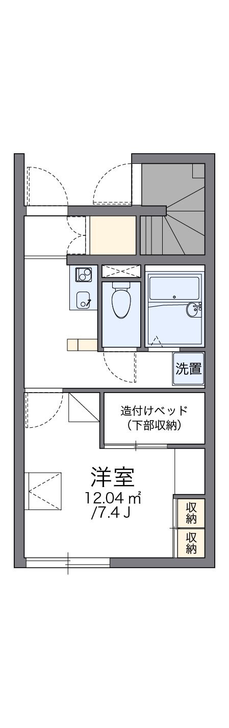 レオパレスグランデの物件間取画像