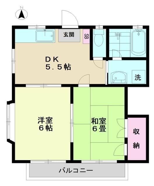 第三リヴェルテ千歳台の物件間取画像