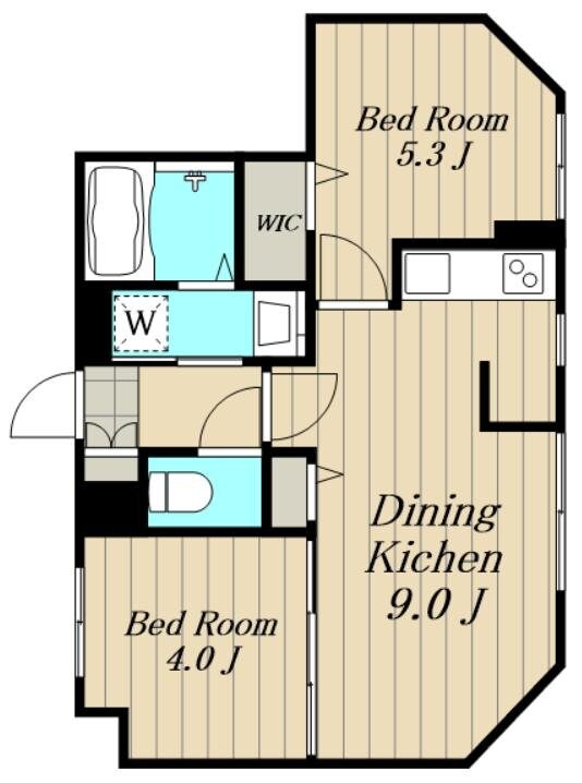 SOLASIA residence用賀の物件間取画像