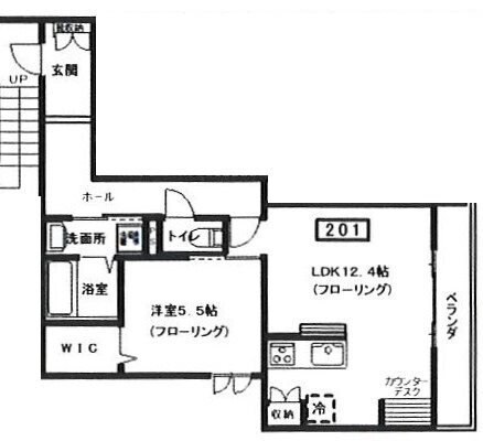 アリビオ桜新町の物件間取画像