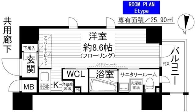 ステージファースト明大前アジールコートの物件間取画像