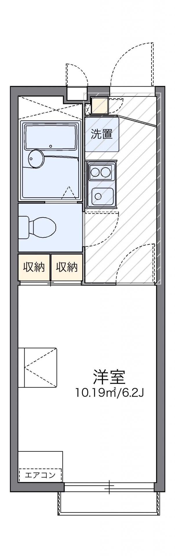 レオパレス世田谷の物件間取画像