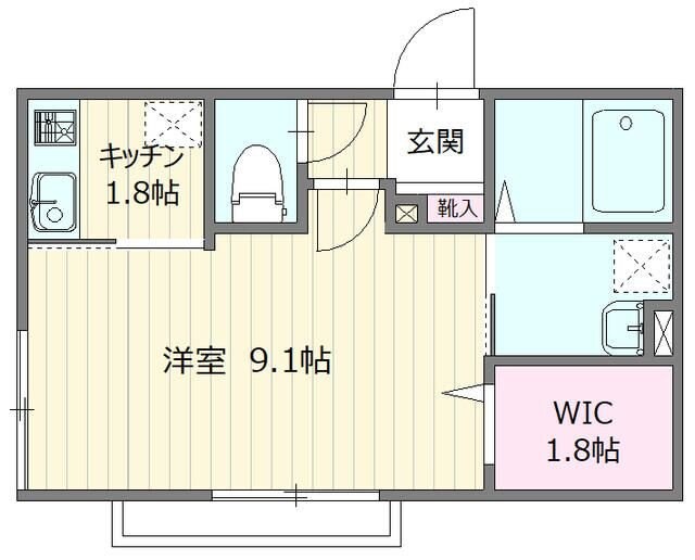 グリュックスクレーの物件間取画像