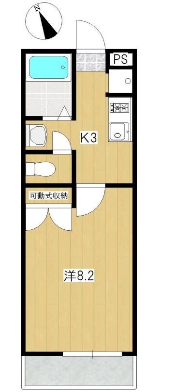 サンパティオの物件間取画像