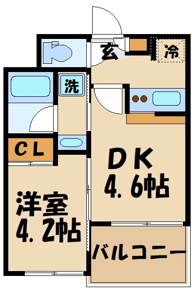 ガーラ・アヴェニュー調布の物件間取画像