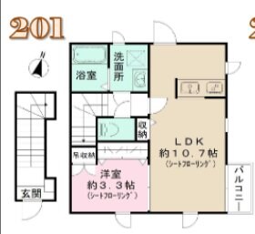 （仮称）永福３丁目計画の物件間取画像