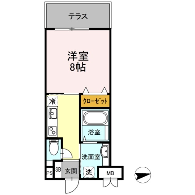 フォレスト浜田山の物件間取画像