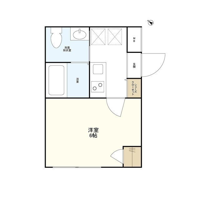 ウェルスクエアイズム三軒茶屋の物件間取画像