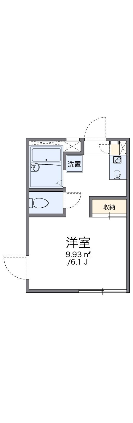 レオパレスエスの物件間取画像