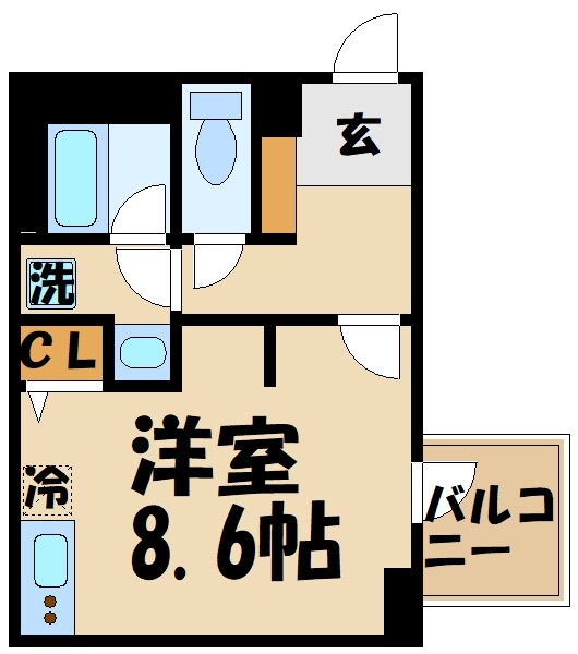 ＢＰＲレジデンス仙川の物件間取画像