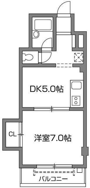 アベニューインの物件間取画像