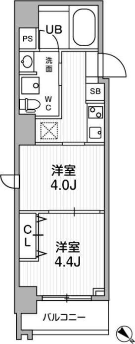 リテラス三軒茶屋サウスの物件間取画像