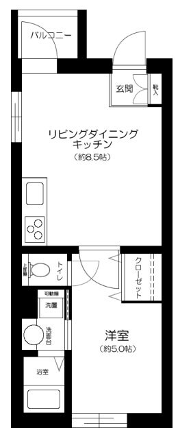 chateau de blissの物件間取画像