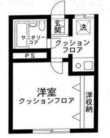 コンフォール城南の物件間取画像