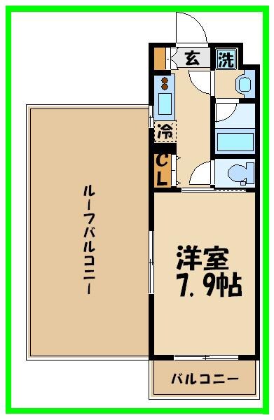 クレイシア千歳船橋アーバンプレミオの物件間取画像