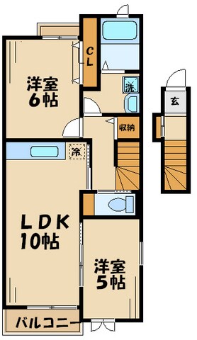 ラ　リヴィエールの物件間取画像