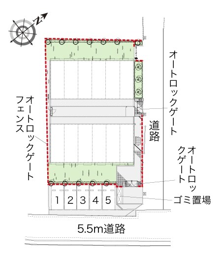 レオパレスＫ＆Ｈの物件内観写真